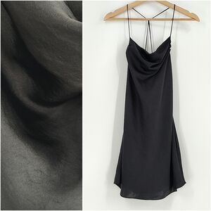 Wilfred Harmonist Satin Cowl Neck Dress